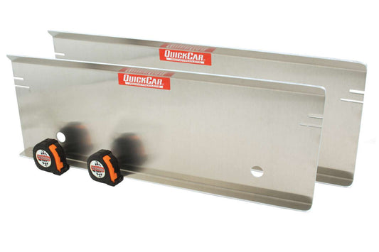 QUICKCAR RACING PRODUCTS  Toe Plates Alum    QRP64-704