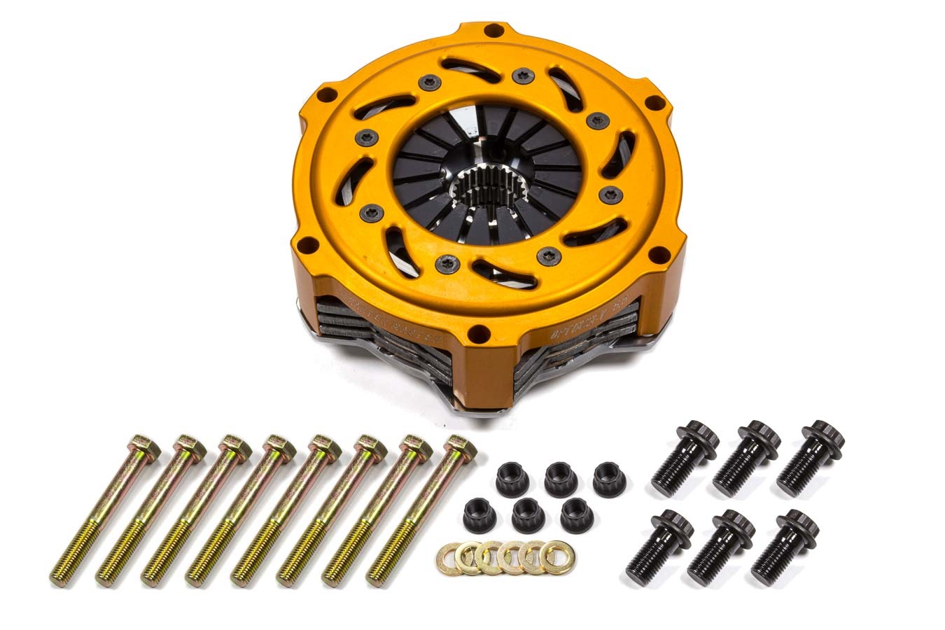 Quarter Master 5.5in Optimum Clutch SBC 3 Disc 1-5/32in x 26 Spl MPN QTR37517090 For Chevy