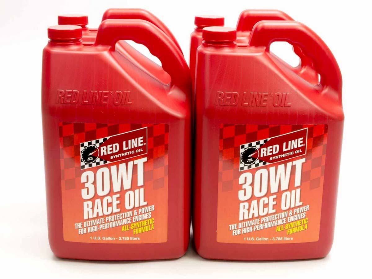REDLINE OIL  30WT Race Oil Case/4-Gal (10W30)   RED10325