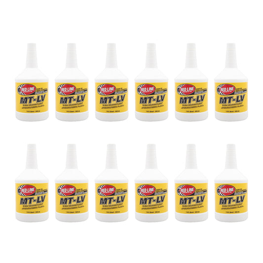 REDLINE OIL  MT-LV GL-4 Gear Oil Case 12 x 1 Quart  RED50624