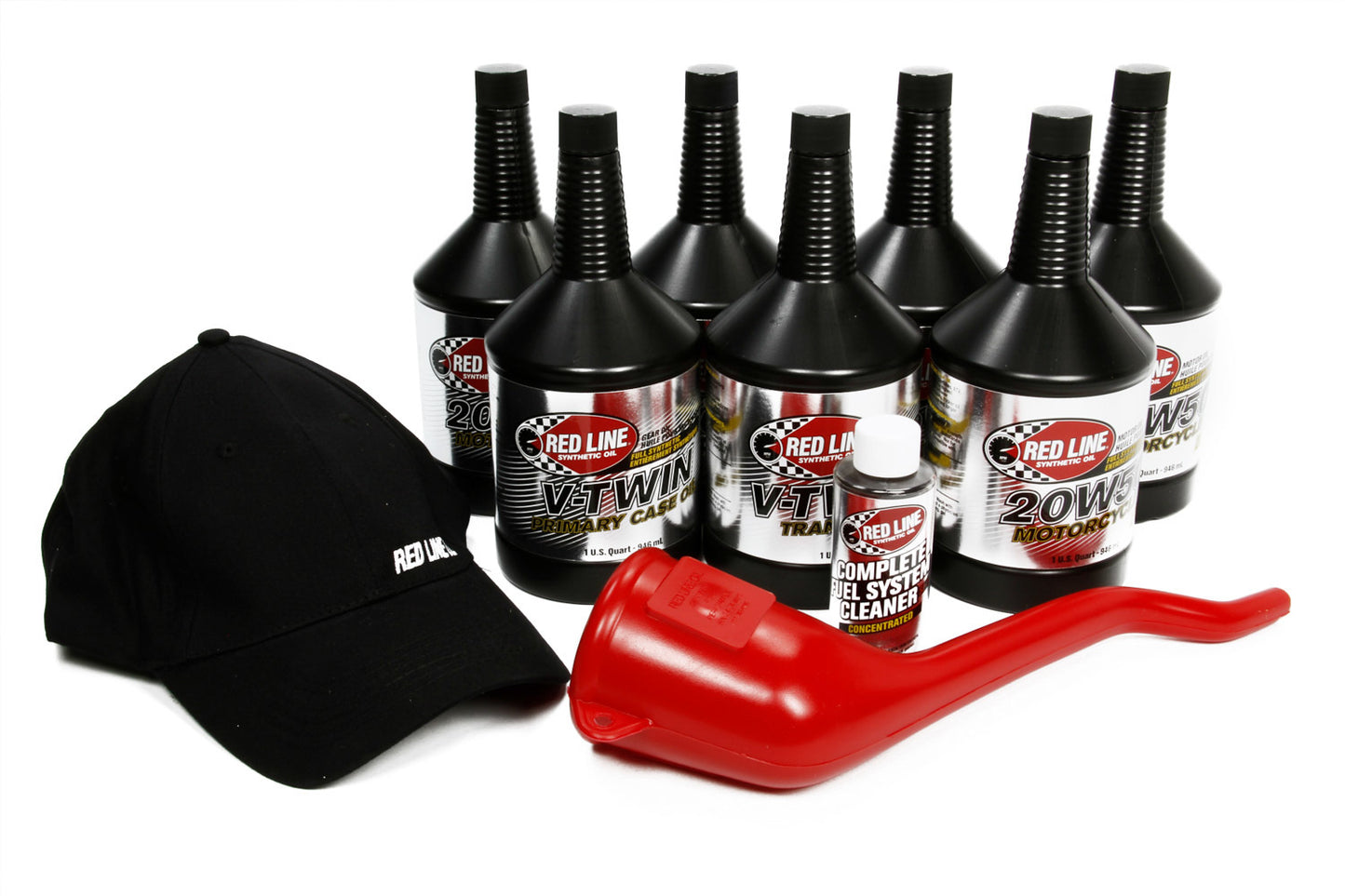 REDLINE OIL  Big Twin 20w50 Power Pack Oil Package   RED90226