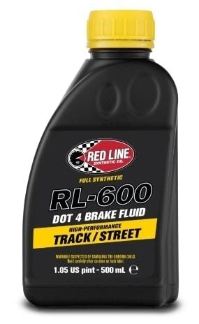 REDLINE OIL  RL600 Brake Fluid High Performance 500ml   RED90404