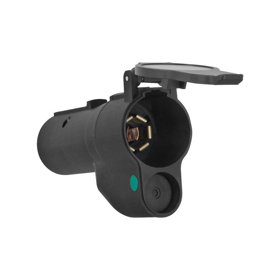 REESE  7-Way Flat Pin to 7-Flat Pin Adapter w/LED Lamp   REE20142