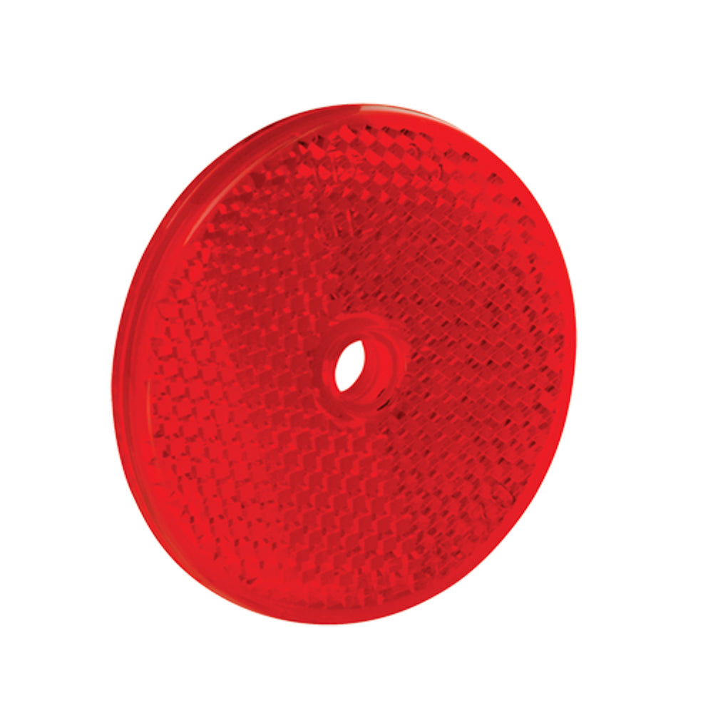 REESE  Round 2-3/16in Red Refle ctor w/Center Mounting H   REE70-71-170