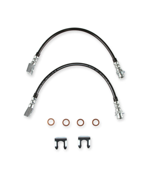 REKUDO  Stainless Steel Brake Hose Kit Front   REKRK402-1