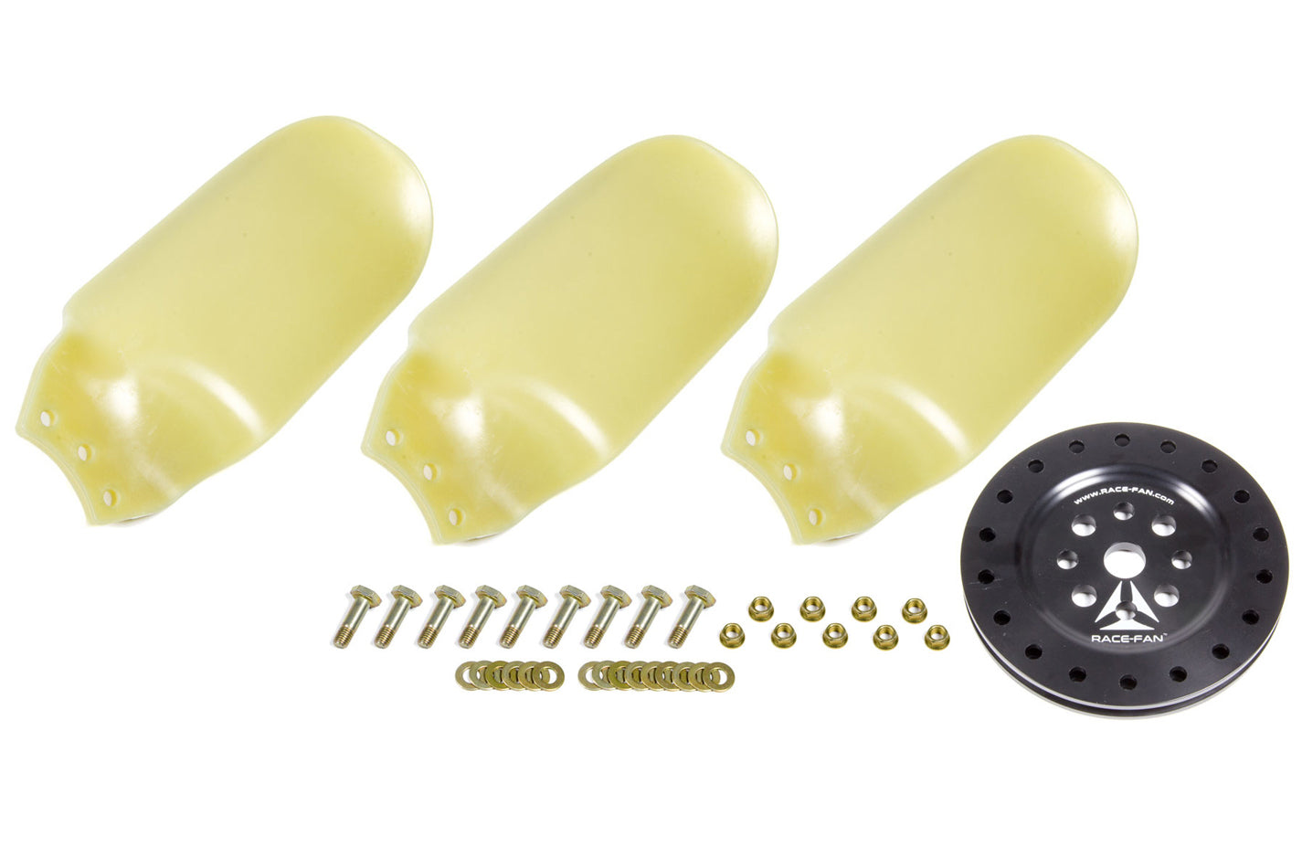 Race-Fan Race Fan 15in 3 Blade 5/8 Fan Hub MPN RFN64-1500-003-625 For Universal use