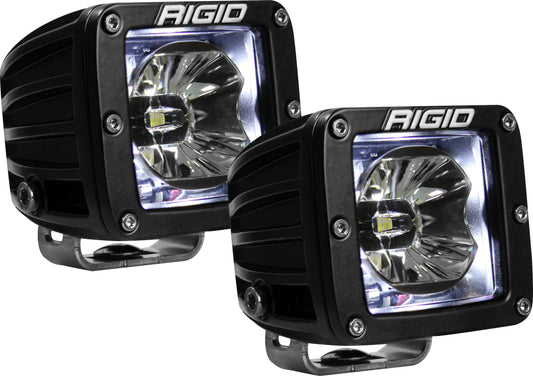 RIGID INDUSTRIES  LED Light Pair Radiance Pod White Backlight  RIG20200