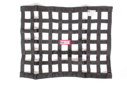 RJS SAFETY  Black Ribbon Window Net 18x24   RJS10000401