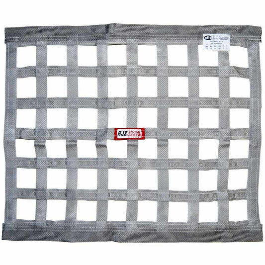 RJS SAFETY  Gray Ribbon Window Net 18x24  RJS10000407