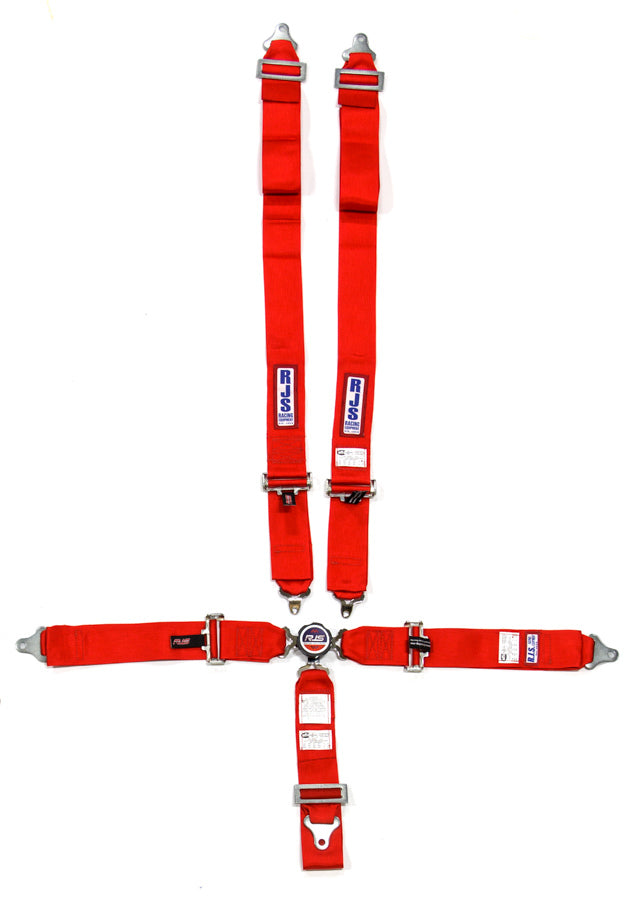 Rjs Safety 5 PT Harness System Q/R Red Ind Wrap 3in Sub MPN RJS1034904
