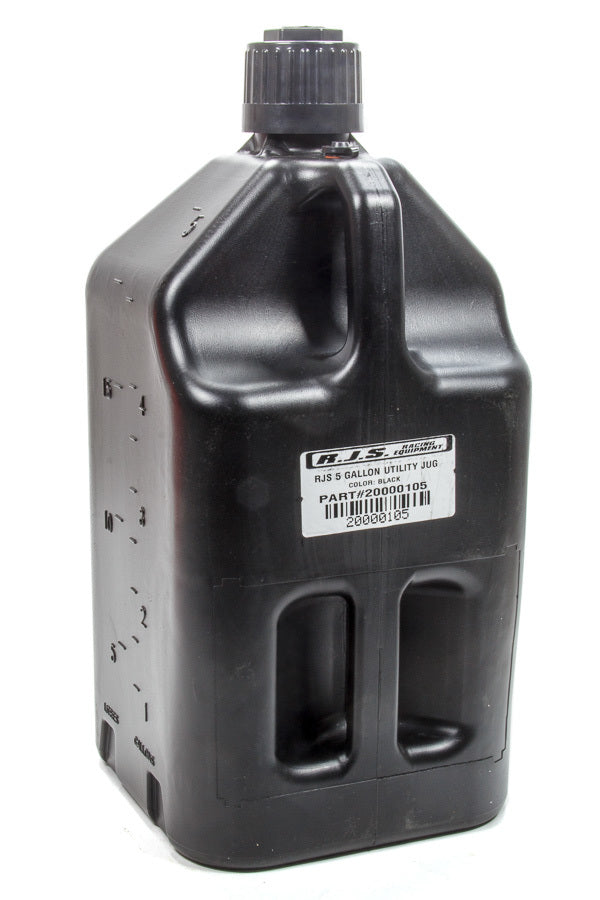 RJS SAFETY  Utility Jug 5 Gallon Black   RJS20000105