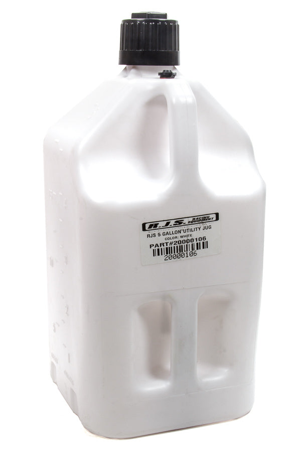 RJS SAFETY  Utility Jug 5 Gallon White   RJS20000106