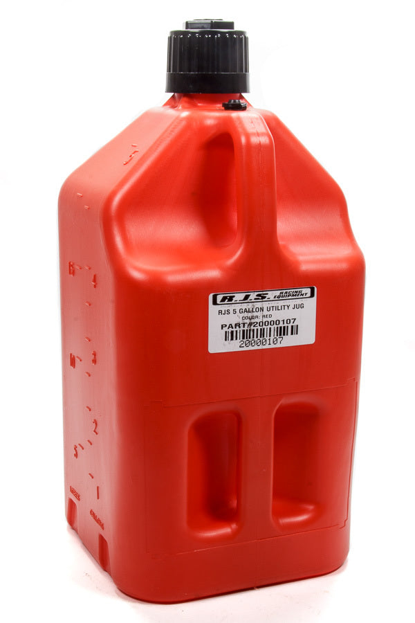 RJS SAFETY  Utility Jug 5 Gallon Red   RJS20000107