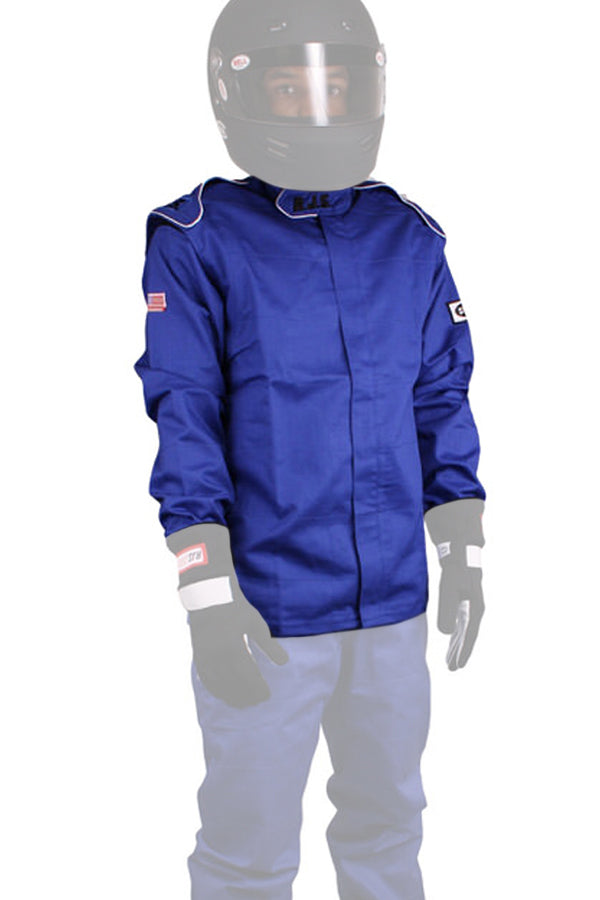 Rjs Safety Jacket Blue X-Large SFI-3-2A/5 FR Cotton MPN RJS200430306