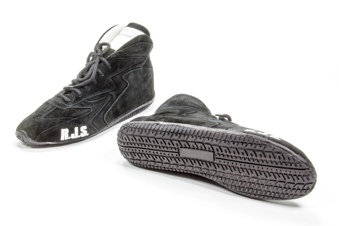 Rjs Safety Redline Shoe Mid-Top Black Size 15 SFI-5 MPN RJS500020161