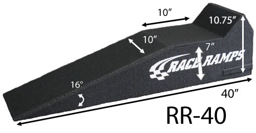 RACE RAMPS  40in Race Ramp Short Ramps Pair   RMPRR-40