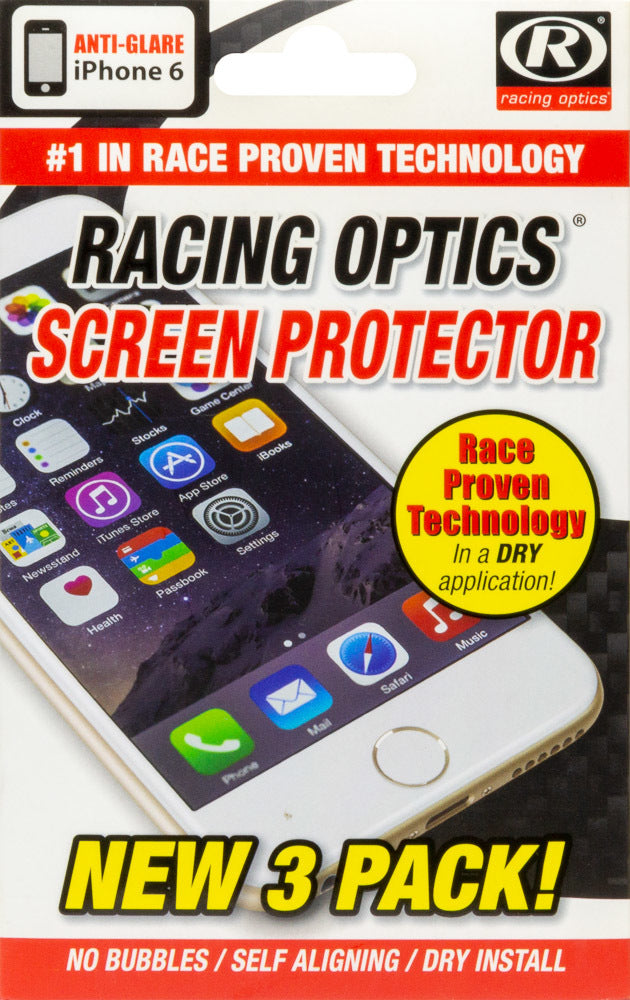 RACING OPTICS  Screen Protectors For iPhone 6  ROP1X-ROAG135-IP6