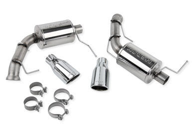 Roush Performance Parts Exhaust Kit Dual Axle- Back w/ Round Tips MPN ROU421127 For Ford Mustang 2011-14