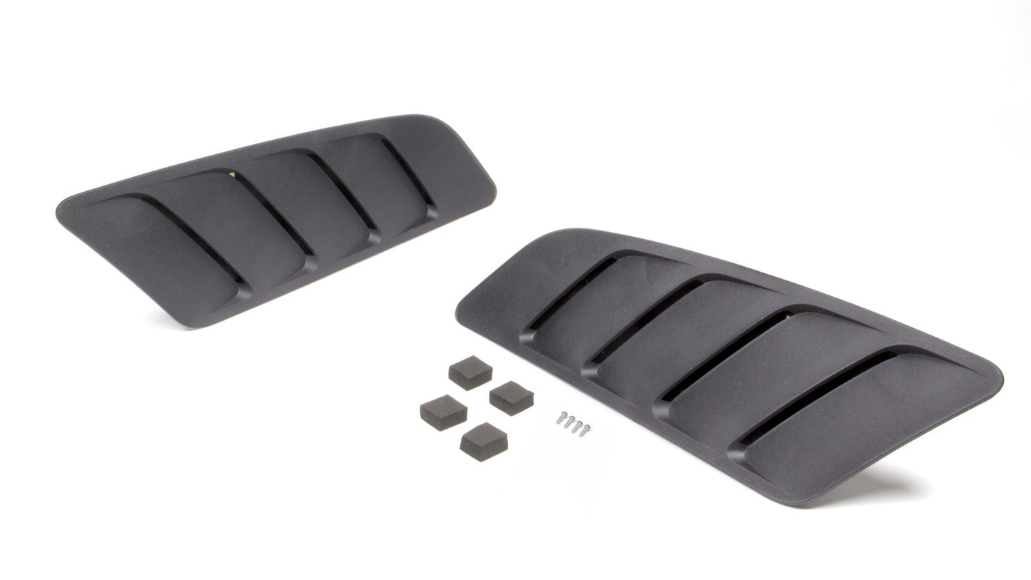 Roush Performance Parts Hood Heat Extractors - 2015 Mustang - Black MPN ROU421869 For Ford Mustang 2015