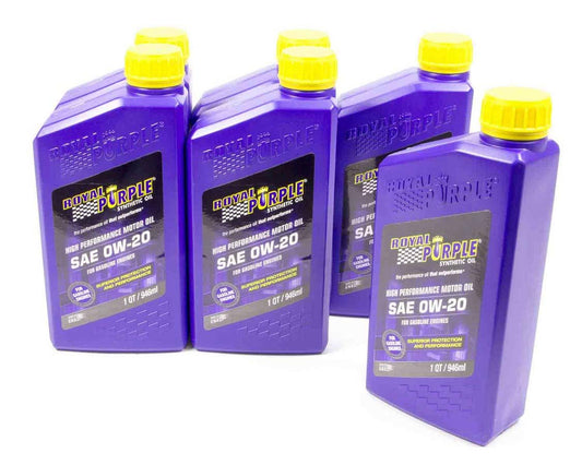 Royal Purple  0w20 Multi-Grade SAE Oil Case 6x1 Quart   ROY06020