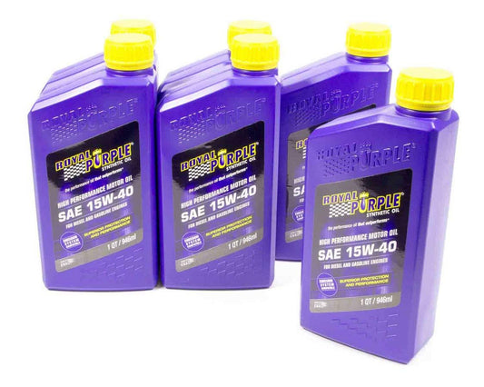 Royal Purple  15w40 Multi-Grade SAE Oil Case 6x1 Quart   ROY06154