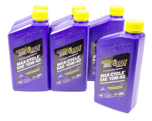 Royal Purple  10w40 Max Cycle Oil Case 6x1 Quart   ROY06315