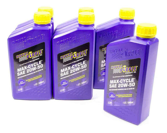 Royal Purple  20w50 Max Cycle Oil Case 6x1 Quart   ROY06316