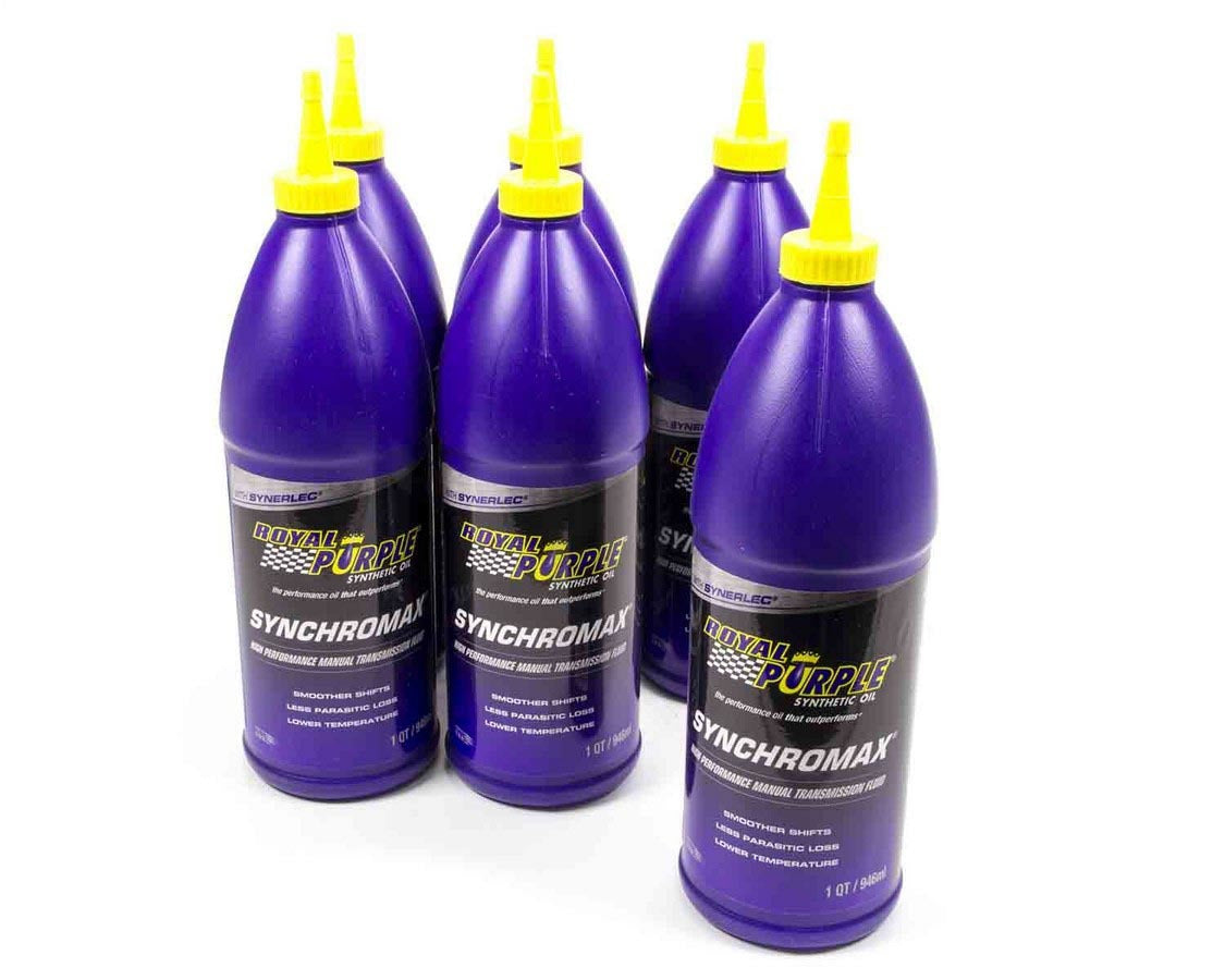 Royal Purple  Synchromax Manual Trans Fluid Case 6x1qt Bottles   ROY06512