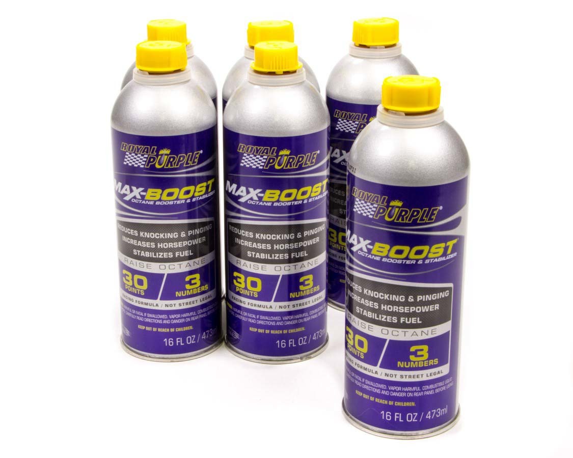 Royal Purple  Max Boost Octane Boost Case 6x16oz Bottles   ROY06757