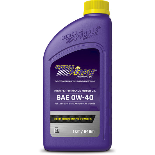 Royal Purple  0w40 Multi-Grade SAE Oil 1 Quart   ROY11484