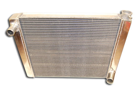 RACING POWER CO-PACKAGED  23In x 18In Aluminum Rad iator Chevy Style   RPCR1020