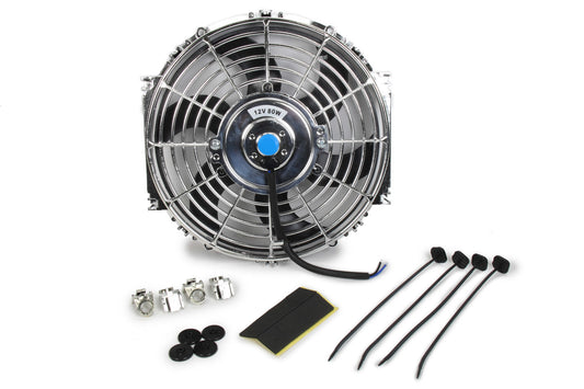 RACING POWER CO-PACKAGED  10In Electric Fan Curved Blades   RPCR1201