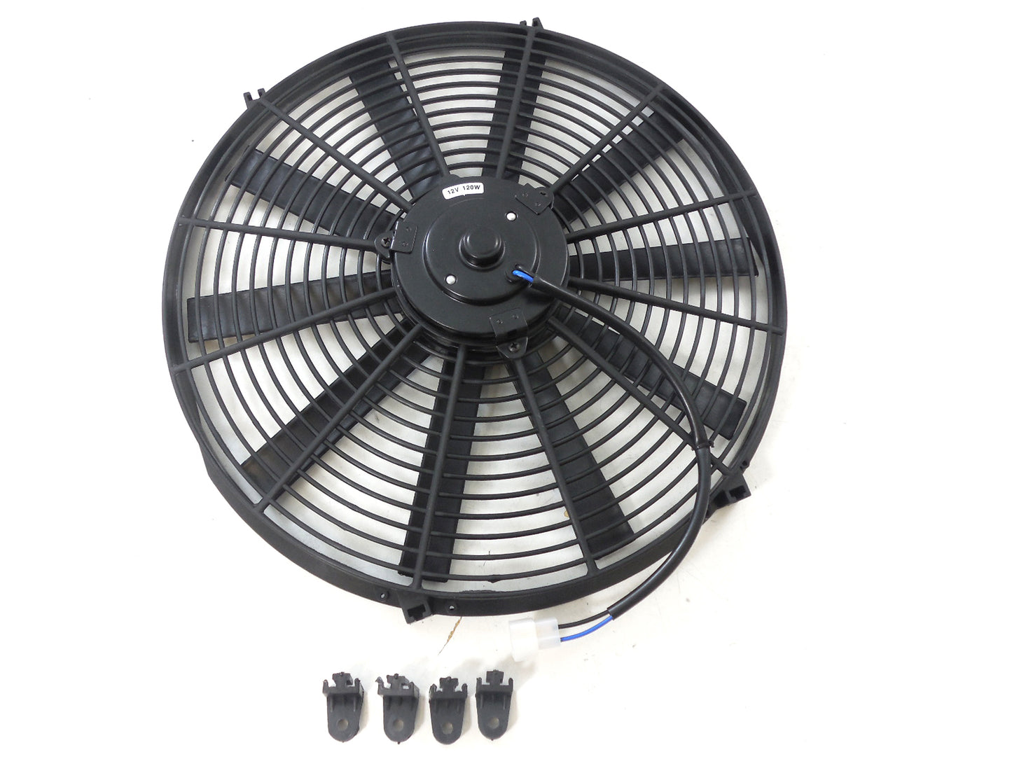 RACING POWER CO-PACKAGED  16In Electric Fan Straight Blade   RPCR1206