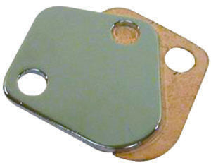 RACING POWER CO-PACKAGED  BBC Fuel Pump Block-Off Plate   RPCR2058