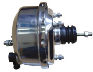 Racing Power Co-Packaged 7In Single Brake Booster Chrome MPN RPCR3700 For GM A-Body, F-Body 1968-72