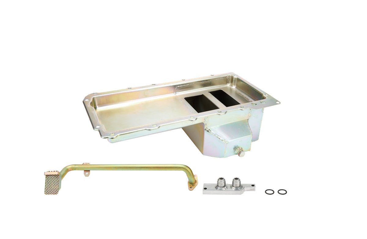 RACING POWER CO-PACKAGED  LS Oil Pan Kit Steel   RPCR4016KIT