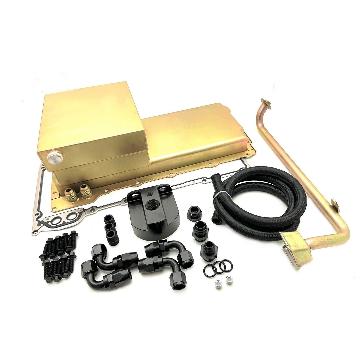 RACING POWER CO-PACKAGED  LS Oil Pan Kit Steel   RPCR4020Z