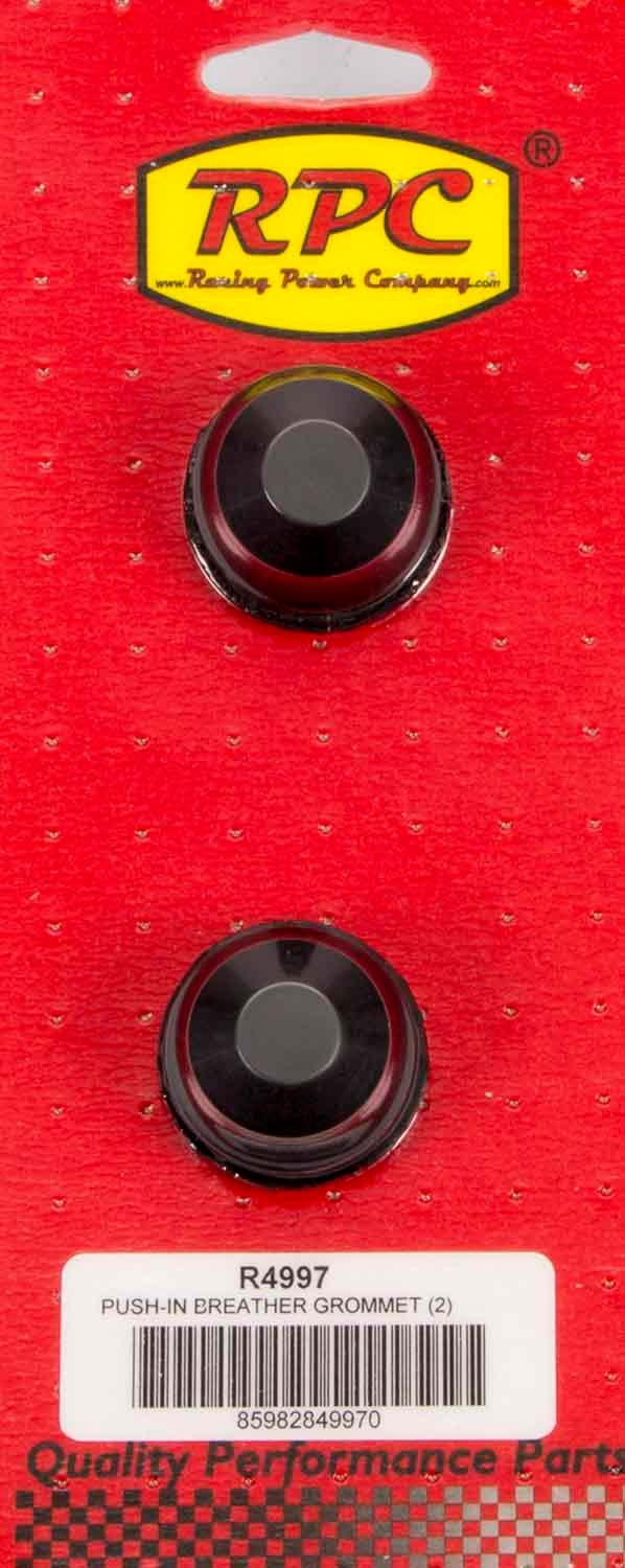 RACING POWER CO-PACKAGED  1-1/4 OD X 3/4 ID Steel V/C PVC Grommets 2pk   RPCR4997
