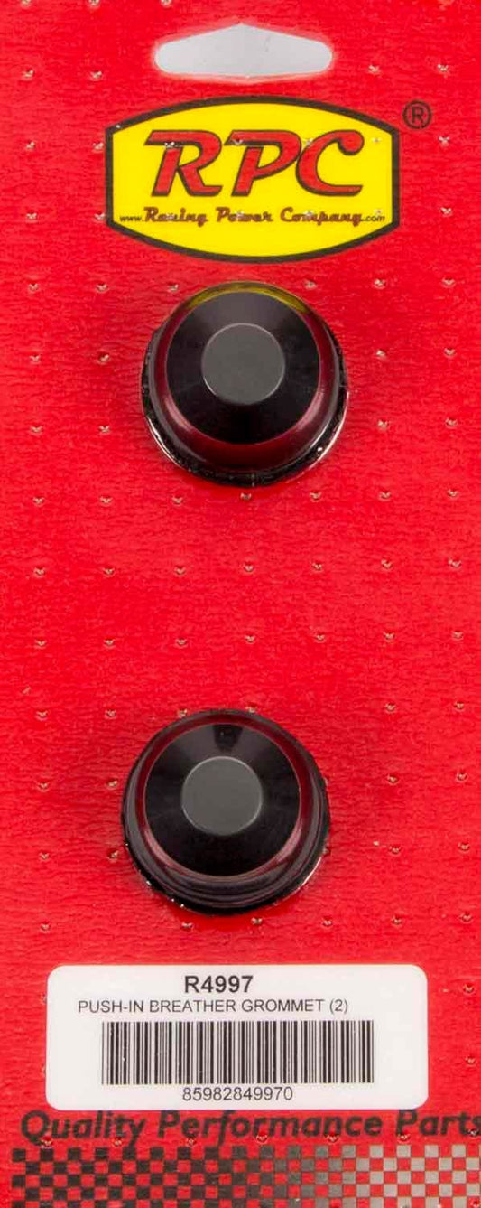 RACING POWER CO-PACKAGED  1-1/4 OD X 3/4 ID Steel V/C PVC Grommets 2pk   RPCR4997