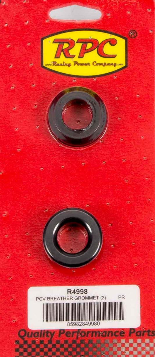 RACING POWER CO-PACKAGED  1-1/4 OD X 3/4 ID Steel V/C PVC Grommets 2pk   RPCR4998