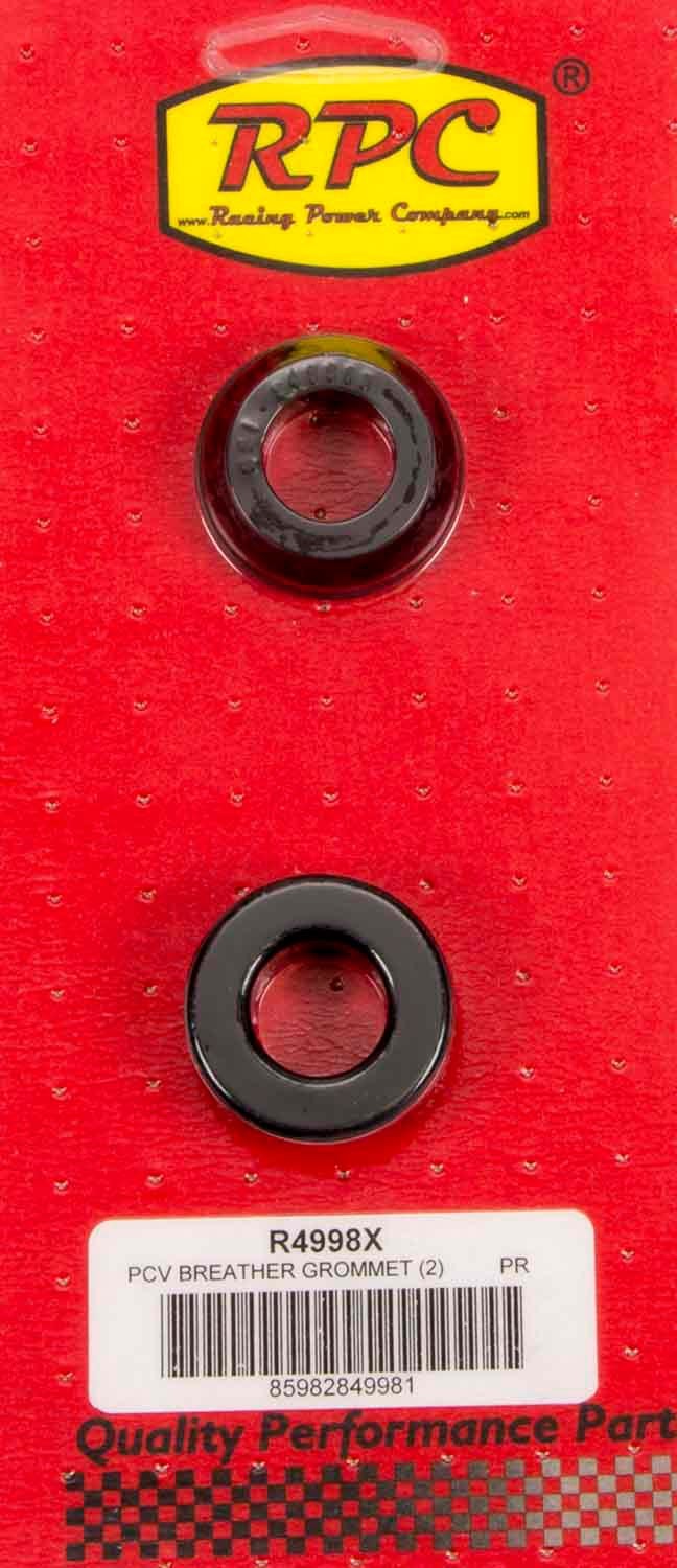 RACING POWER CO-PACKAGED  1-1/4 OD X 3/4 ID Alum V/C PCV Grommets 2pk   RPCR4998X