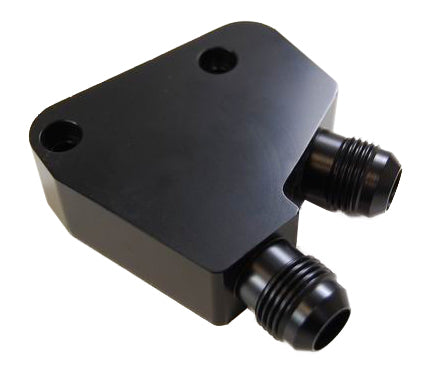 RACING POWER CO-PACKAGED  Oil Cooler Adapter GM LS Gen III & Gen IV   RPCR5301