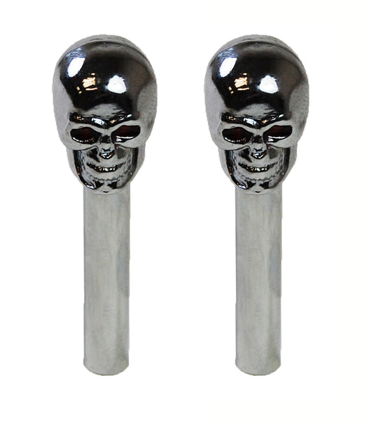 RACING POWER CO-PACKAGED  Skull Door Lock Knobs Pr   RPCR6275