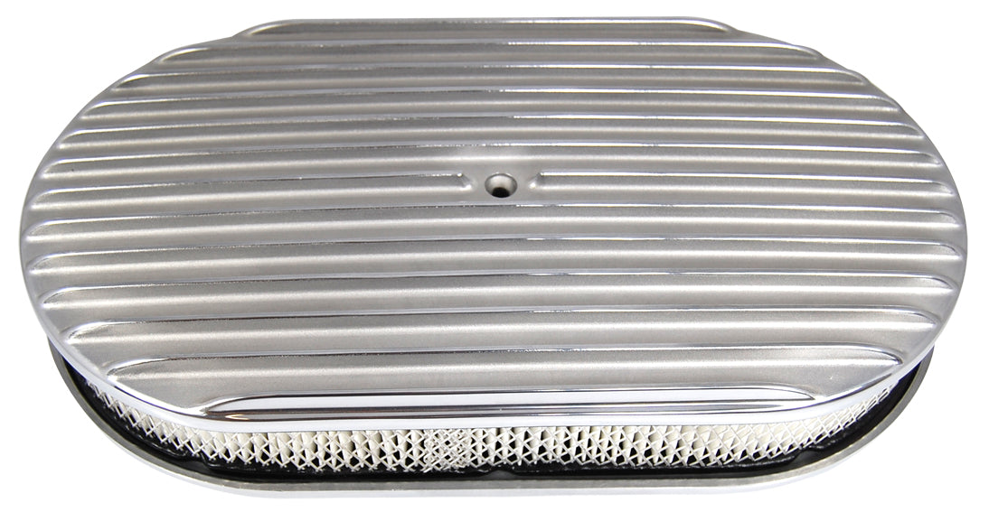 RACING POWER CO-PACKAGED  Pol Alum 15X2 All Finned Air Cleaner Kit Paper  RPCR6318