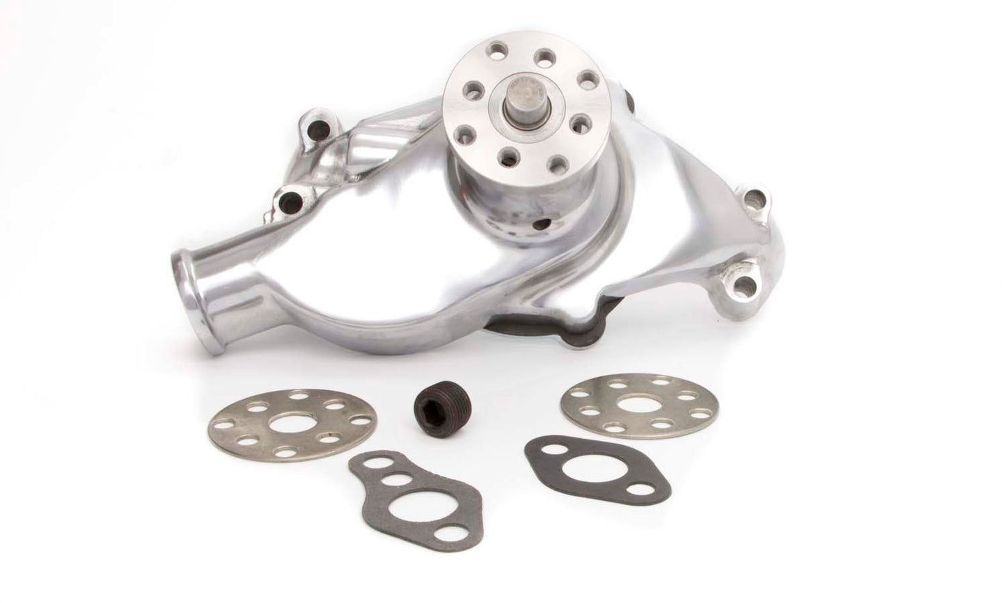 RACING POWER CO-PACKAGED  55-68 SBC Alum Short Water Pump 5/8 Shaft  RPCR6916