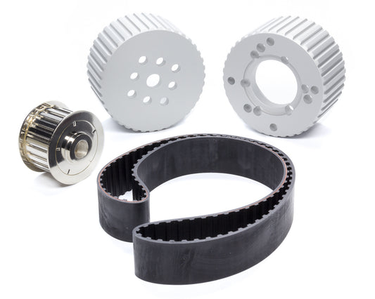 RACING POWER CO-PACKAGED  Small Block Chevy Gilmer Drive Pulley Kit SWP   RPCR8710