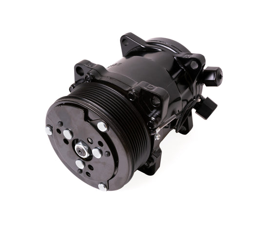 Racing Power Co-Packaged Sanden #508 12V A/C Comp ressor Serpentine Pulley MPN RPCR8751BK For Universal use