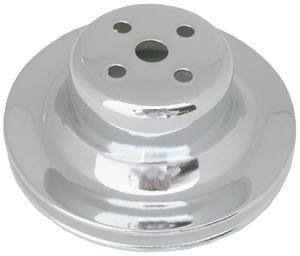 Racing Power Co-Packaged Chrome Ford 289 Water Pump 1V Pulley MPN RPCR8970 For Ford