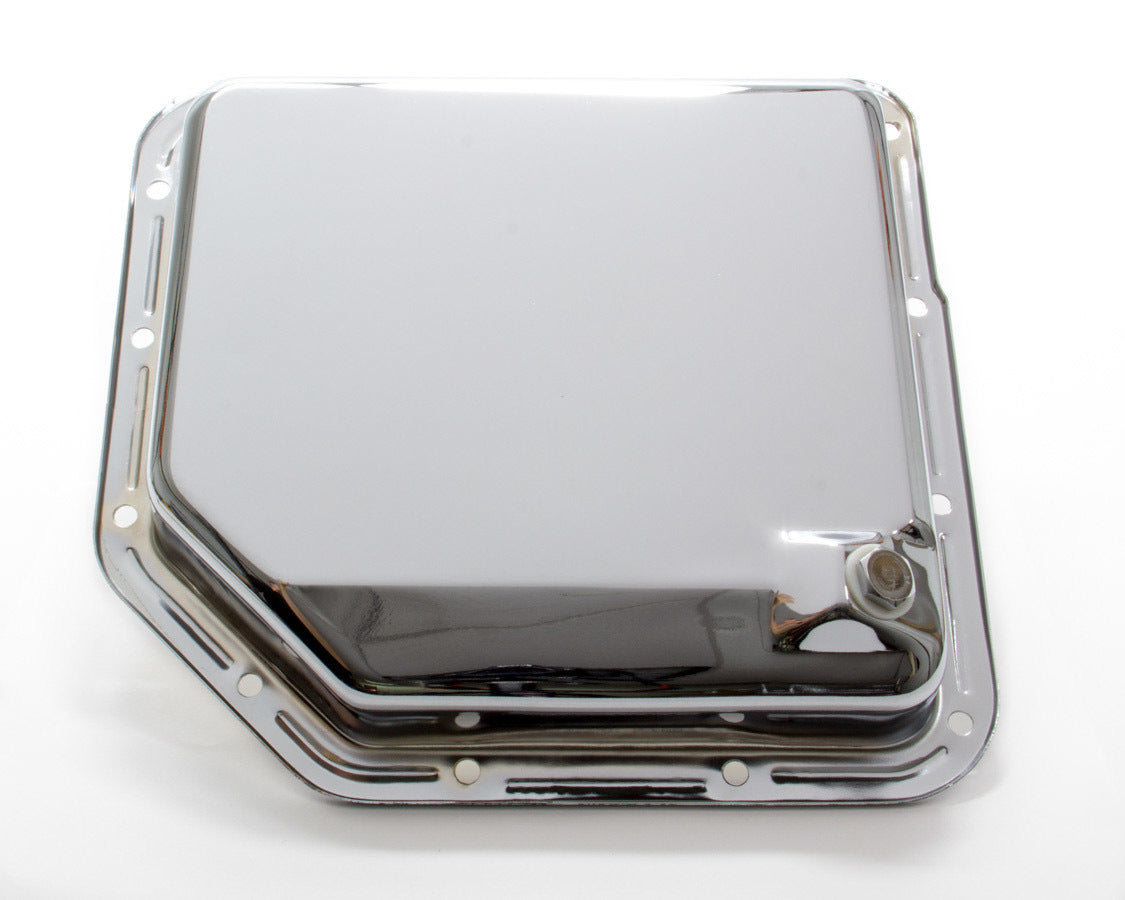 Racing Power Co-Packaged TH350 Trans Pan Chrome Steel Plain MPN RPCR9074 TH350