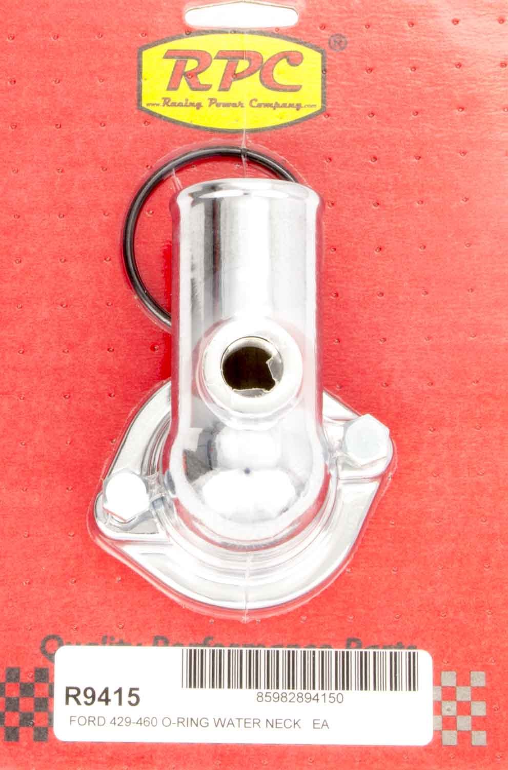 RACING POWER CO-PACKAGED  BBF Steel Water Neck Chrome   RPCR9415